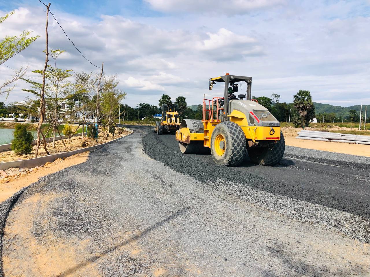 Road construction is a vital infrastructure